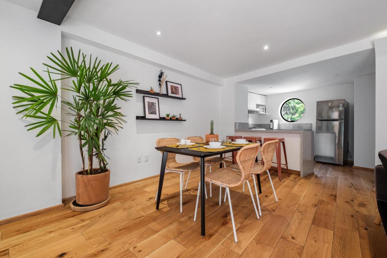 Modern Apartments La Condesa Pet Friendly Mexico By Eksteriør billede