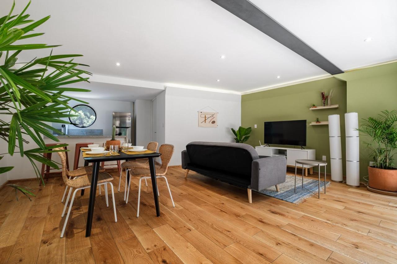 Modern Apartments La Condesa Pet Friendly Mexico By Eksteriør billede