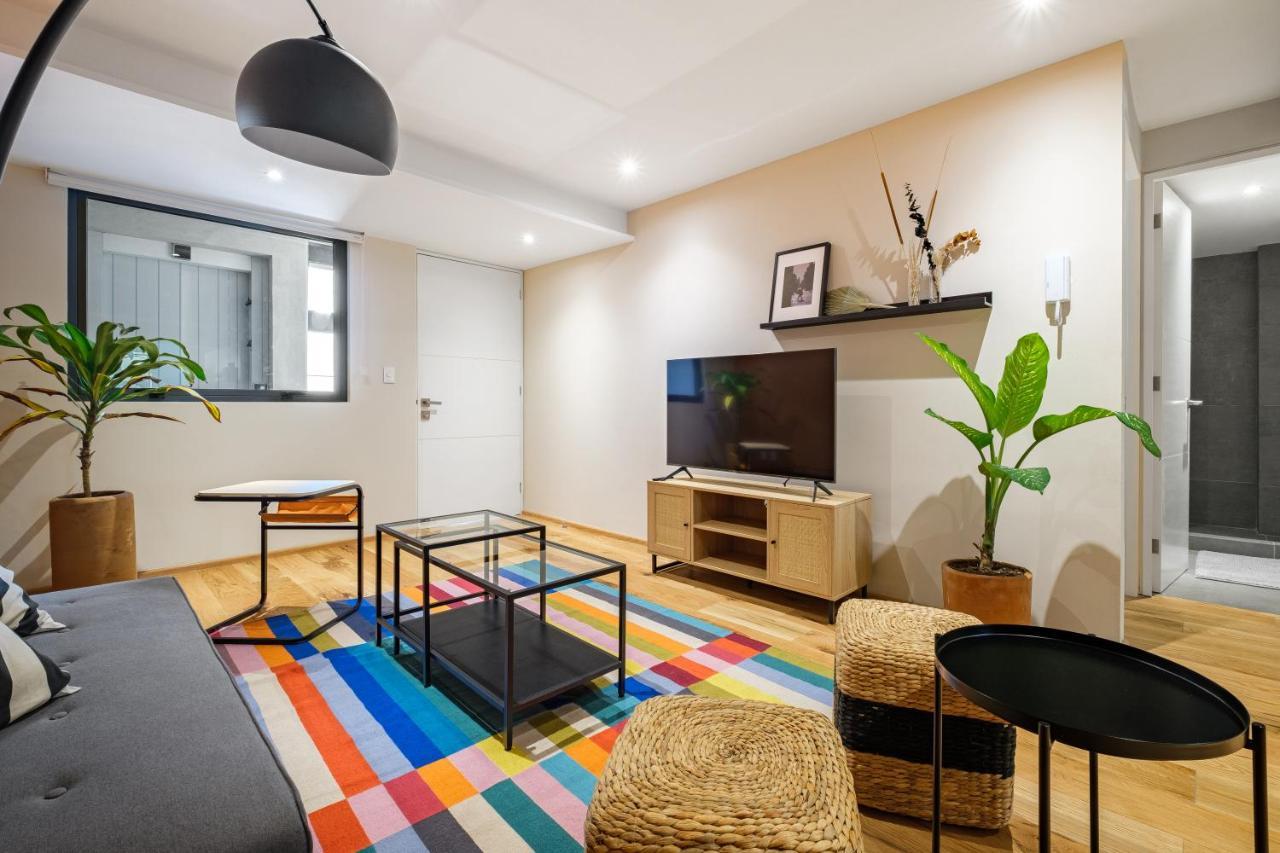 Modern Apartments La Condesa Pet Friendly Mexico By Eksteriør billede