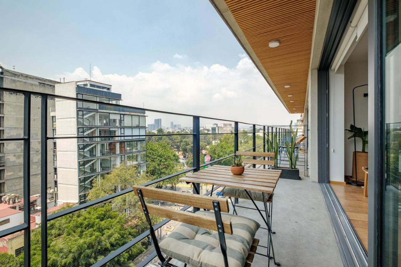 Modern Apartments La Condesa Pet Friendly Mexico By Eksteriør billede