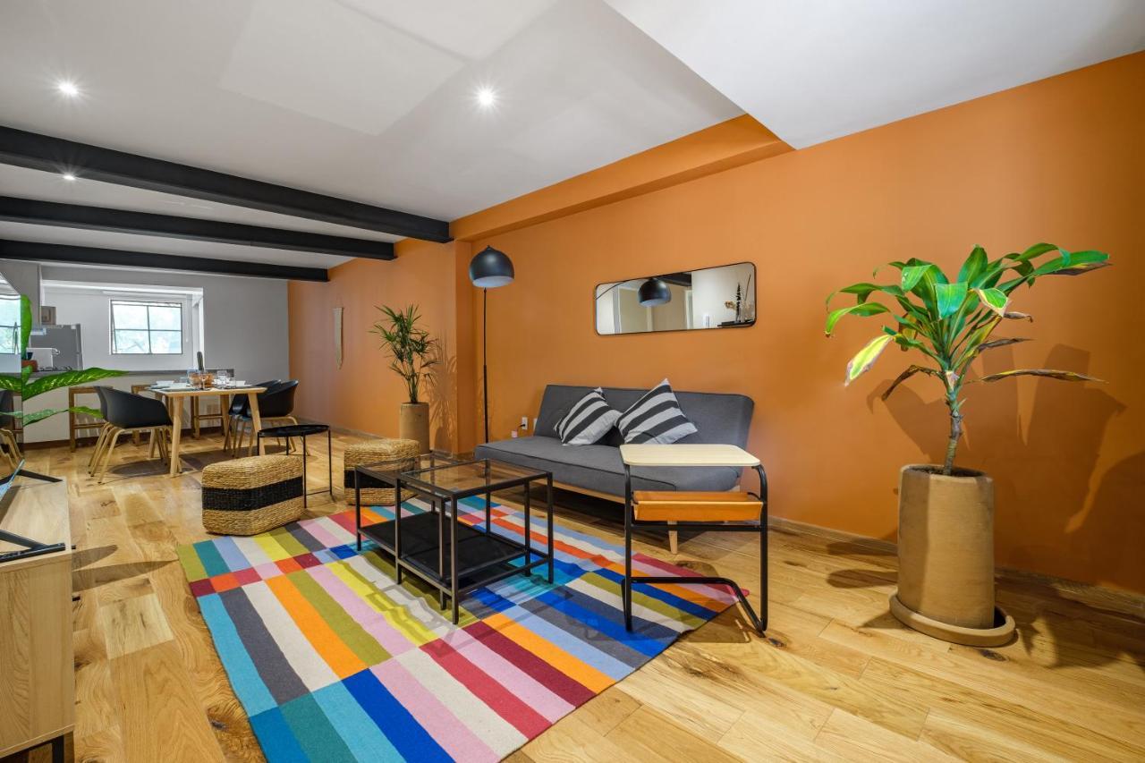 Modern Apartments La Condesa Pet Friendly Mexico By Eksteriør billede