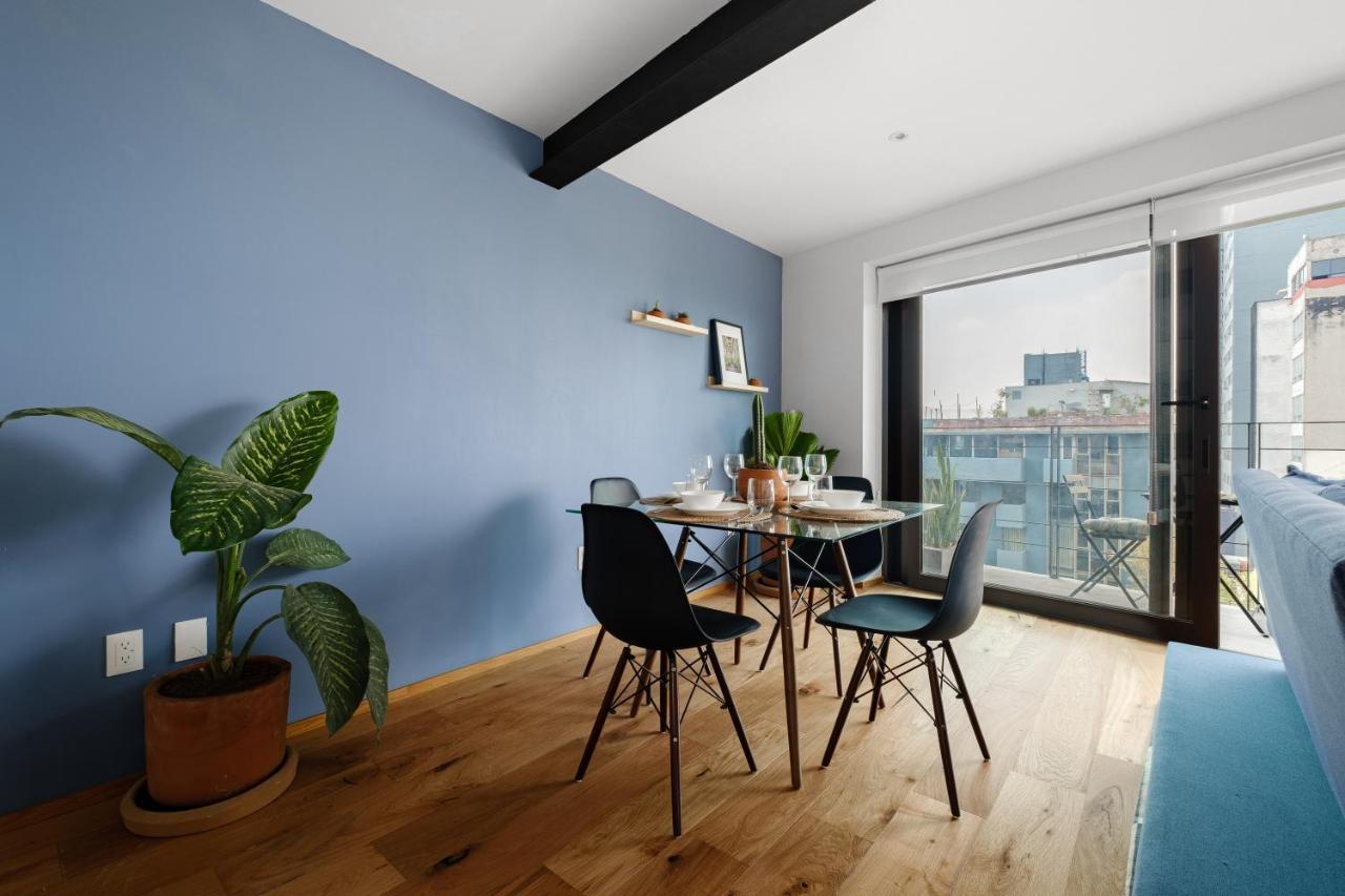 Modern Apartments La Condesa Pet Friendly Mexico By Eksteriør billede
