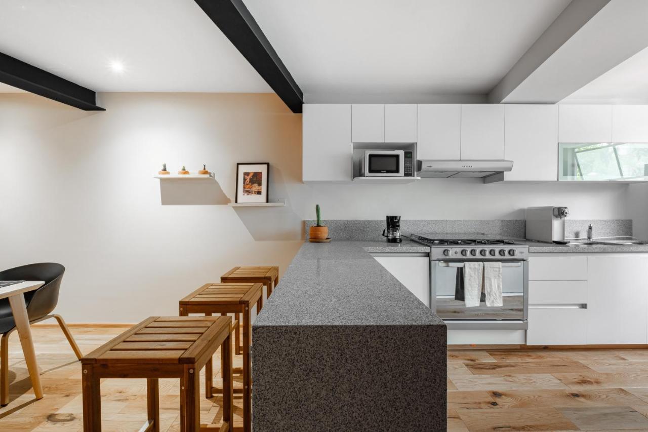 Modern Apartments La Condesa Pet Friendly Mexico By Eksteriør billede