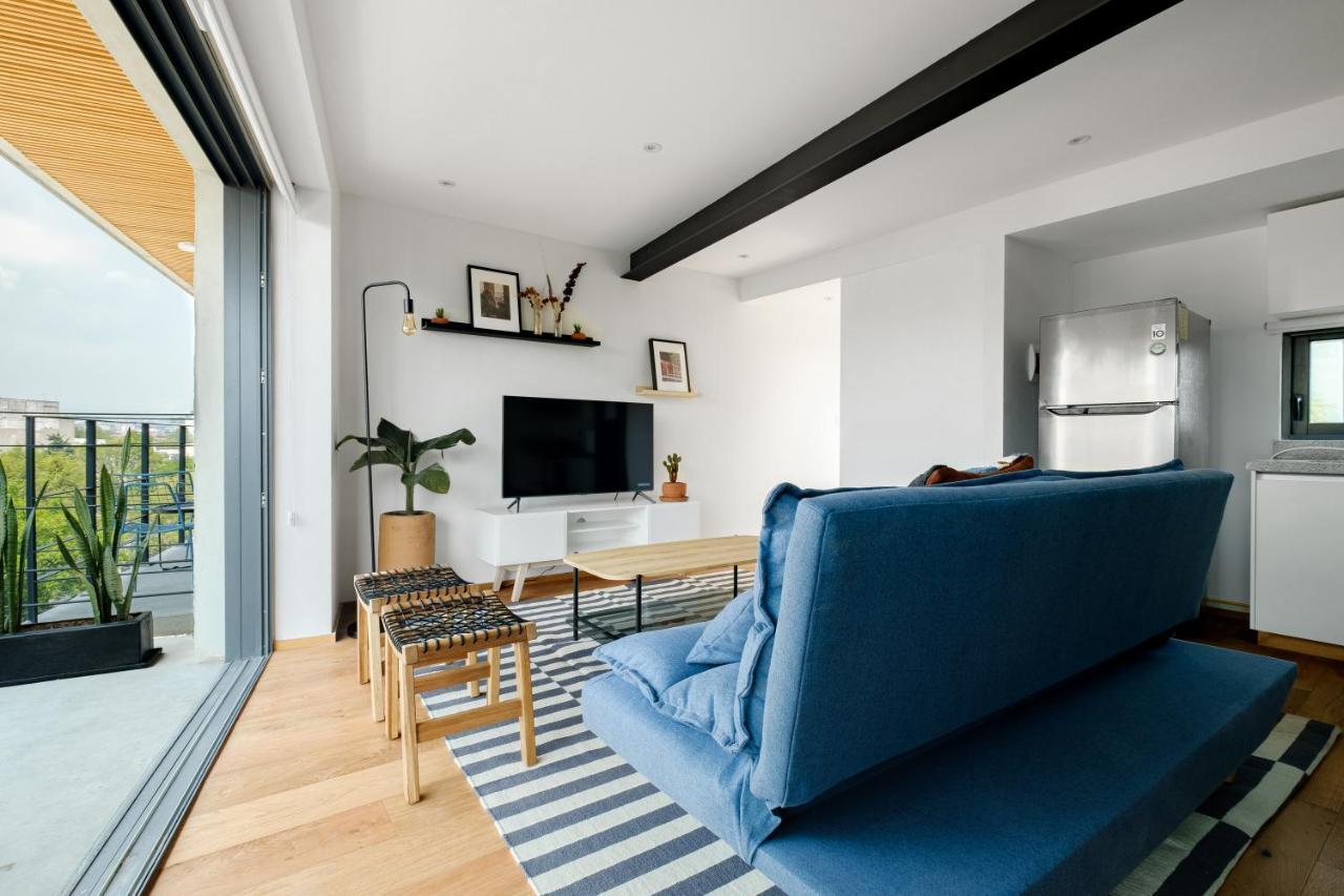 Modern Apartments La Condesa Pet Friendly Mexico By Eksteriør billede