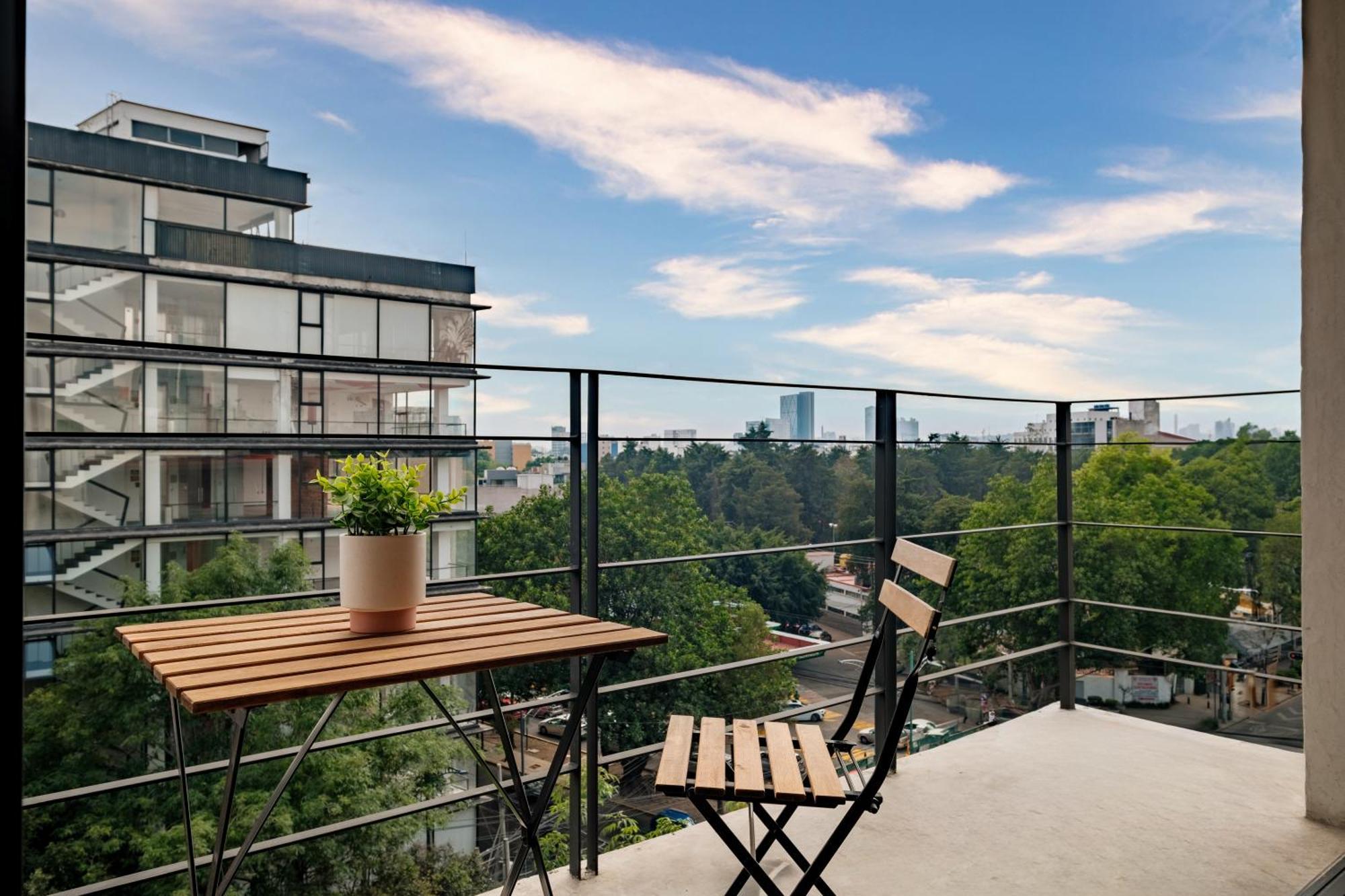 Modern Apartments La Condesa Pet Friendly Mexico By Eksteriør billede