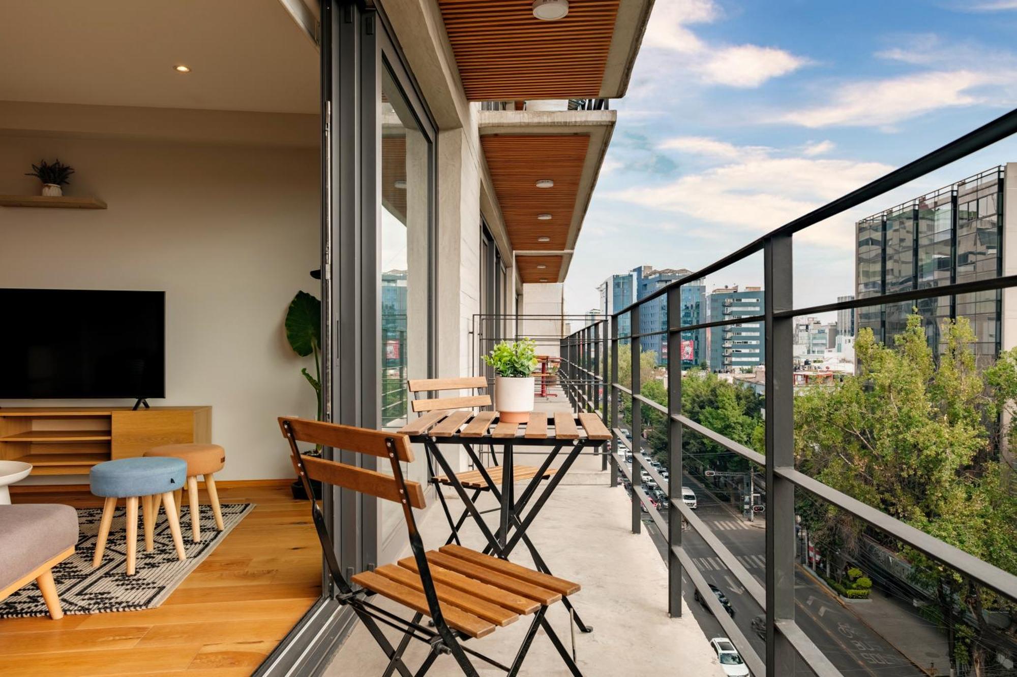 Modern Apartments La Condesa Pet Friendly Mexico By Eksteriør billede